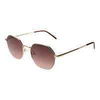 OC.MT.4468-8221.1 Oculos de Sol Unissex Chilli Beans Metal Redondo Dourado -3-